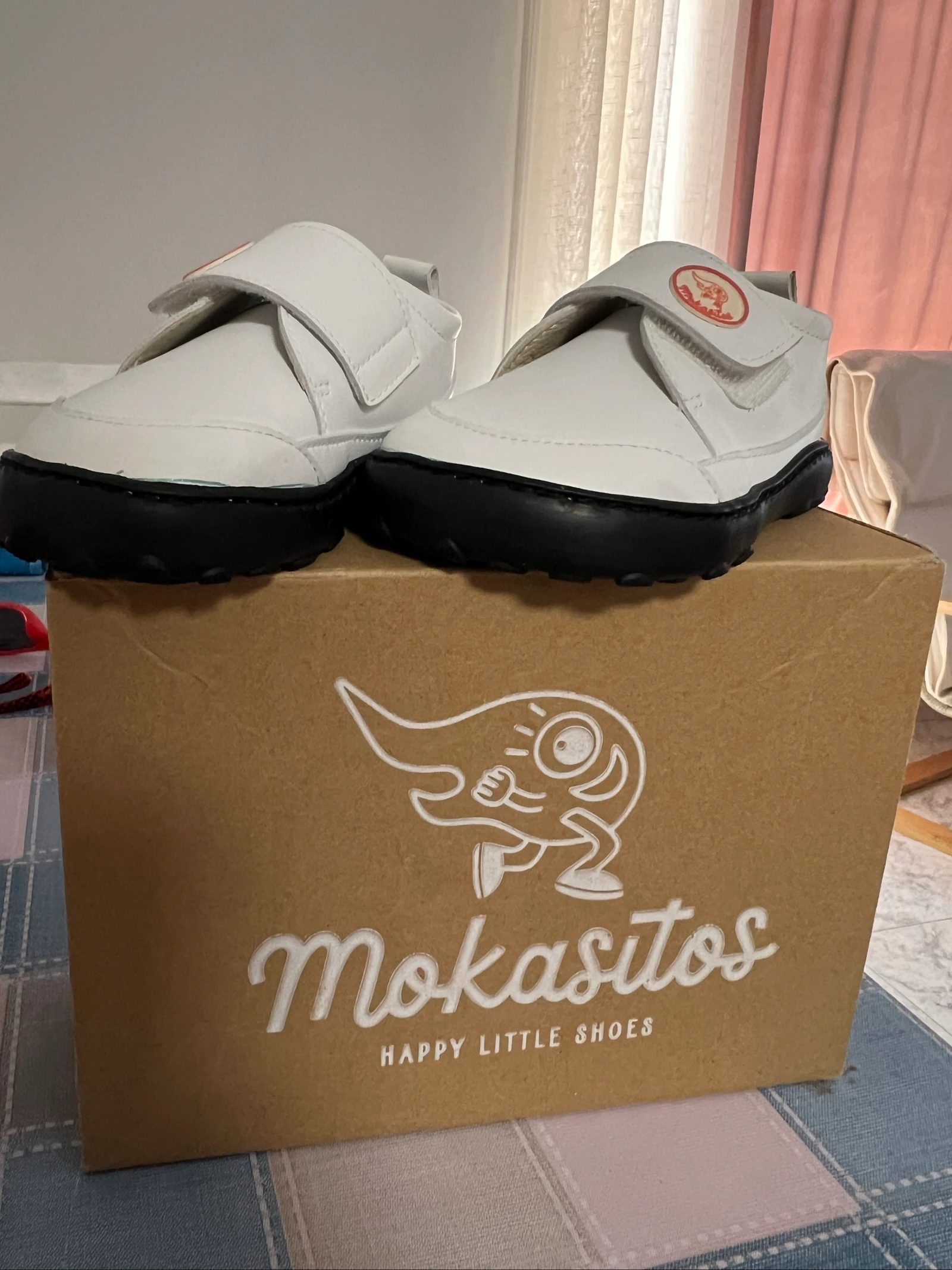Mocassins brancos tamanho 22 – photo 4